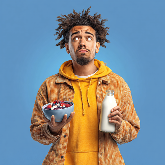 Do açaí bowls have milk?